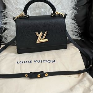 LV Twist One Handle PM in Taurillon